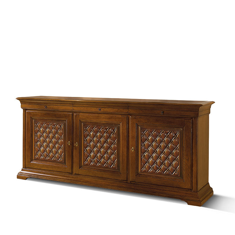 Anrichte Phedra, mit Schubladen, 228 × 52 × 100 cm von Fatto Italia