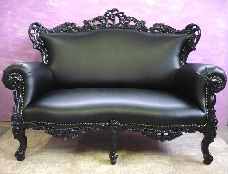 Sofa Regency, lackiert, 2-Sitzer von Fatto Italia