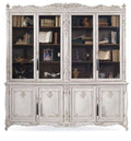 Schrank 4-türig im toskanischen Stil des 18. Jahrhunderts, 232 x 51 x h 242 cm von Fatto Italia