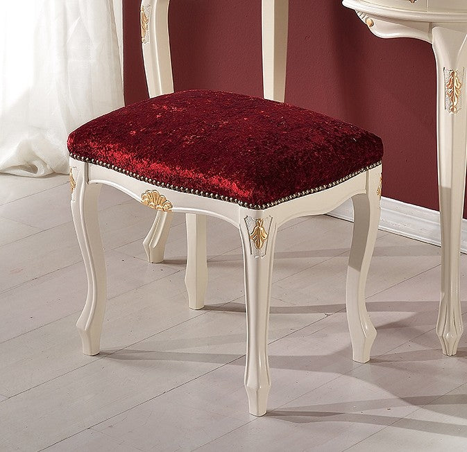 Hocker Classic, gepolstert von Fatto Italia
