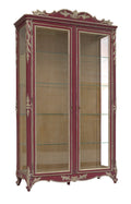Vitrine 2-türig im toskanischen Stil des 18. Jahrhunderts, 122 x 49 x h 204 cm von Fatto Italia