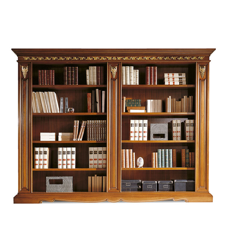 Bücherregal Montalcino, 286 × 50 × 218 cm (1481LQ/D) von Fatto Italia