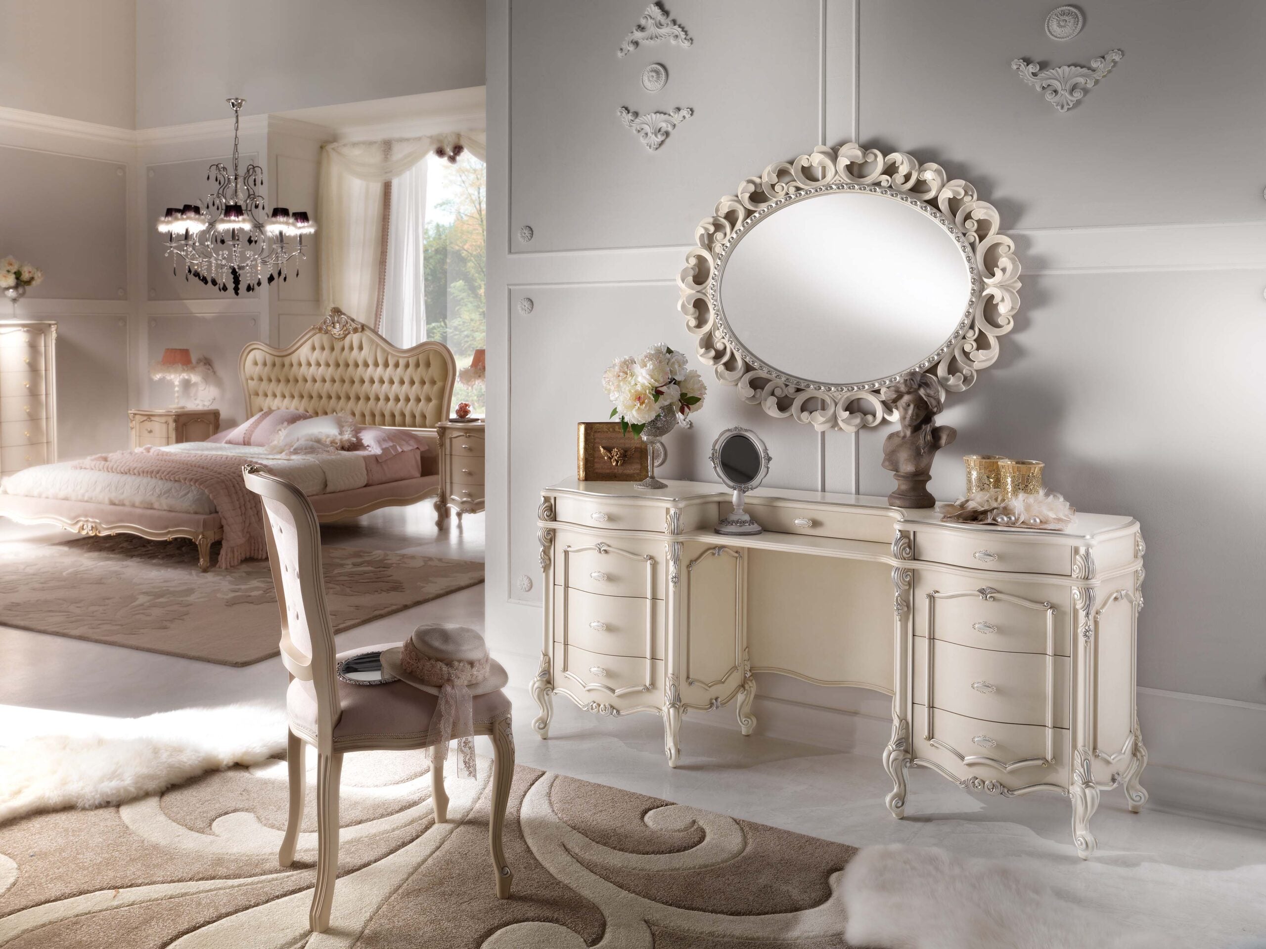 Bilderrahmen Ovale Chippendale von Fatto Italia