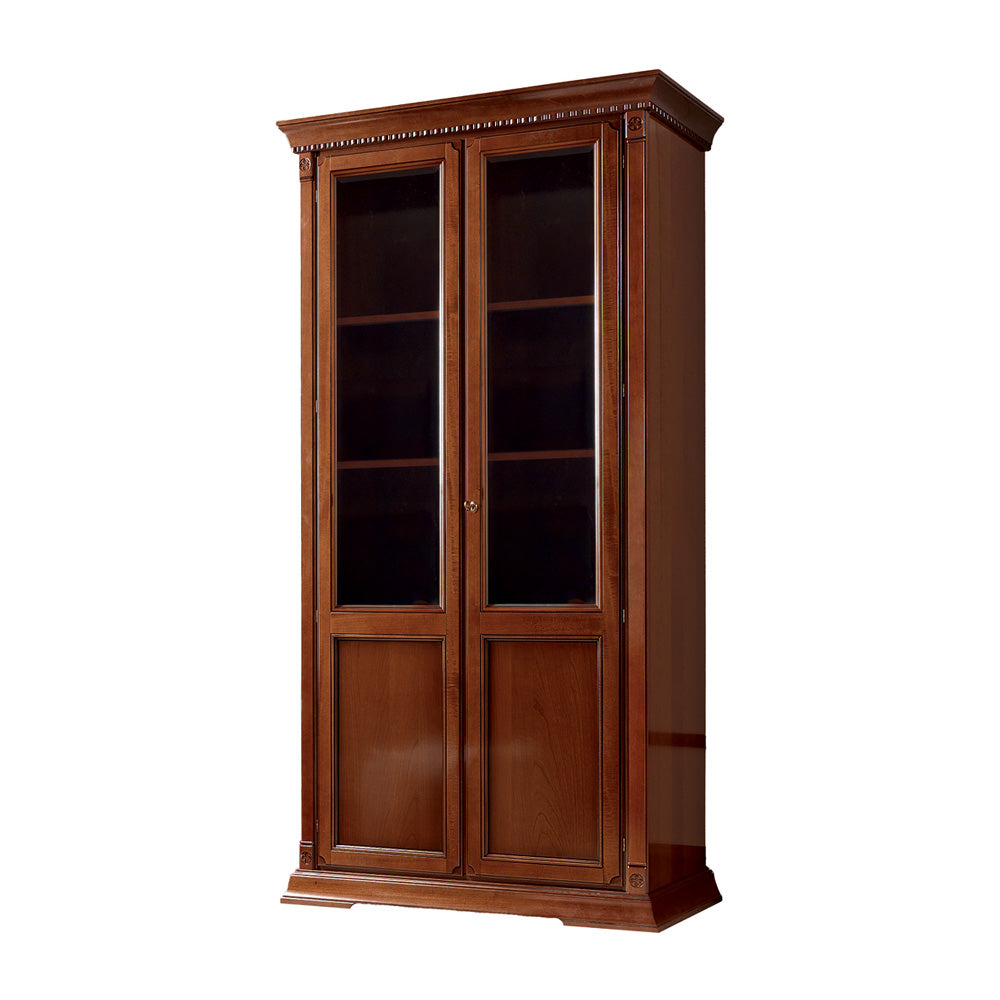 Bücherregal Palazzo Ducale Prama, 2-türig, 112 × 42 × 214 cm von Fatto Italia