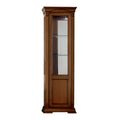Kristallschrank Palazzo Ducale Prama, 1-türig, 67 × 42 × 214 cm (71CI12) von Fatto Italia