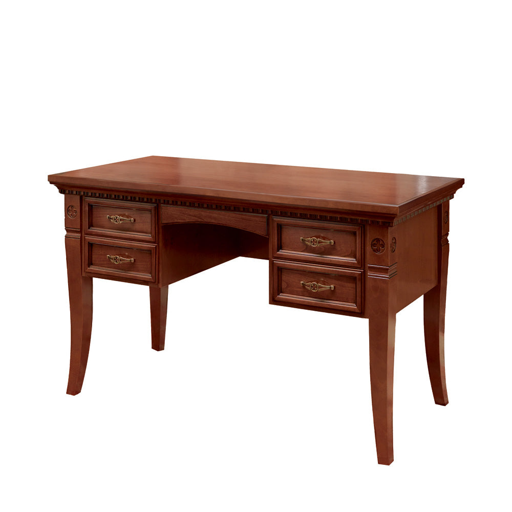 Schreibtisch Palazzo Ducale Prama, 4 Schubladen, 147 × 65 × 78 cm von Fatto Italia