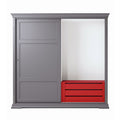 Kommode mit Schubladen Milano, 52 × 52 cm (92222) von Fatto Italia
