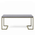 Beistelltisch Milano, rechteckig, 120 × 70 × 49,4 cm von Fatto Italia