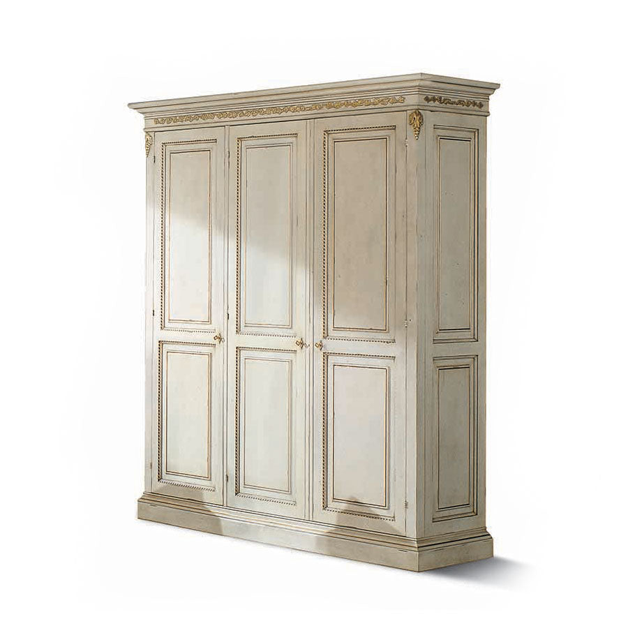 Kleiderschrank Montalcino, 216 × 65 × 250 cm (1477LQW) von Fatto Italia