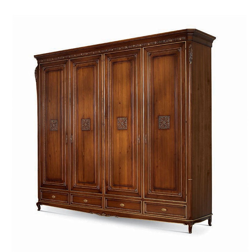 Kleiderschrank Palazzo Ducale, 290,5 × 68 × 254 cm (5022W) von Fatto Italia