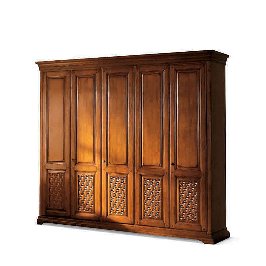 Kleiderschrank Phedra, 284 × 64 × 247 cm (1076V2) von Fatto Italia