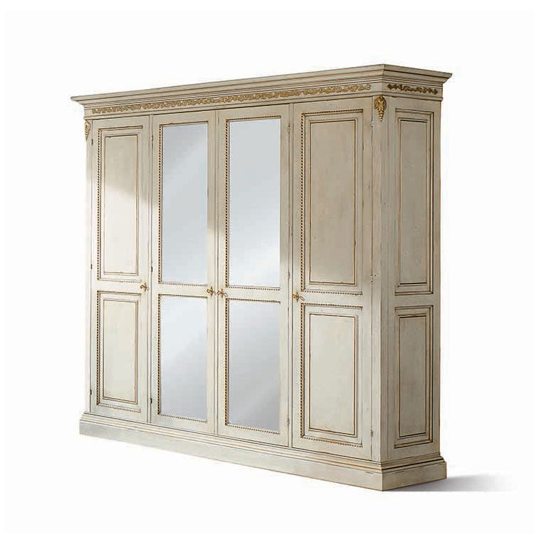 Kleiderschrank Montalcino, 289 × 65 × 250 cm (1476LQM) von Fatto Italia