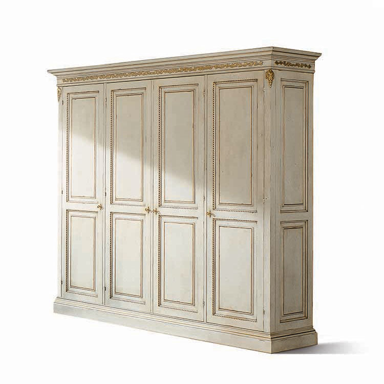 Kleiderschrank Montalcino, 289 × 65 × 250 cm (1476LQW) von Fatto Italia