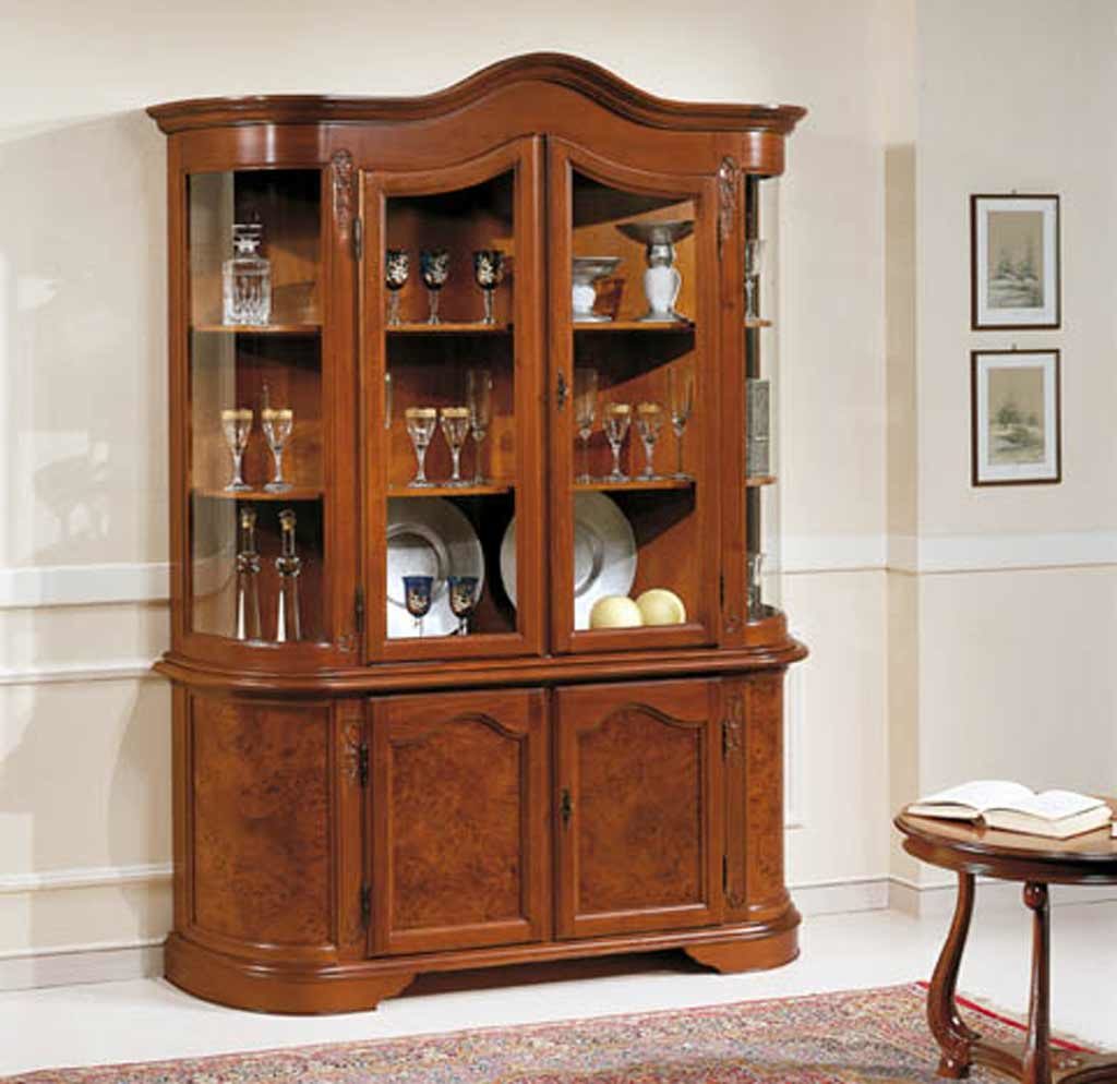 Kristallschrank, aus Wurzelholz von Fatto Italia
