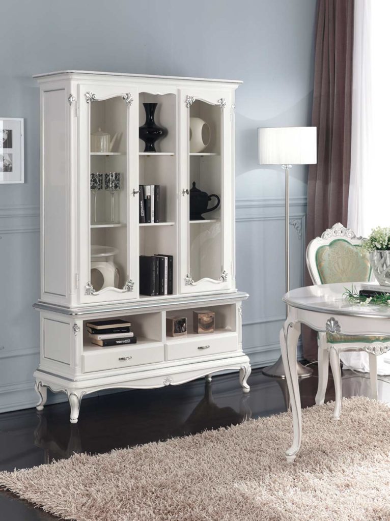 Kristallschrank Deco Patina, 2-türig von Fatto Italia