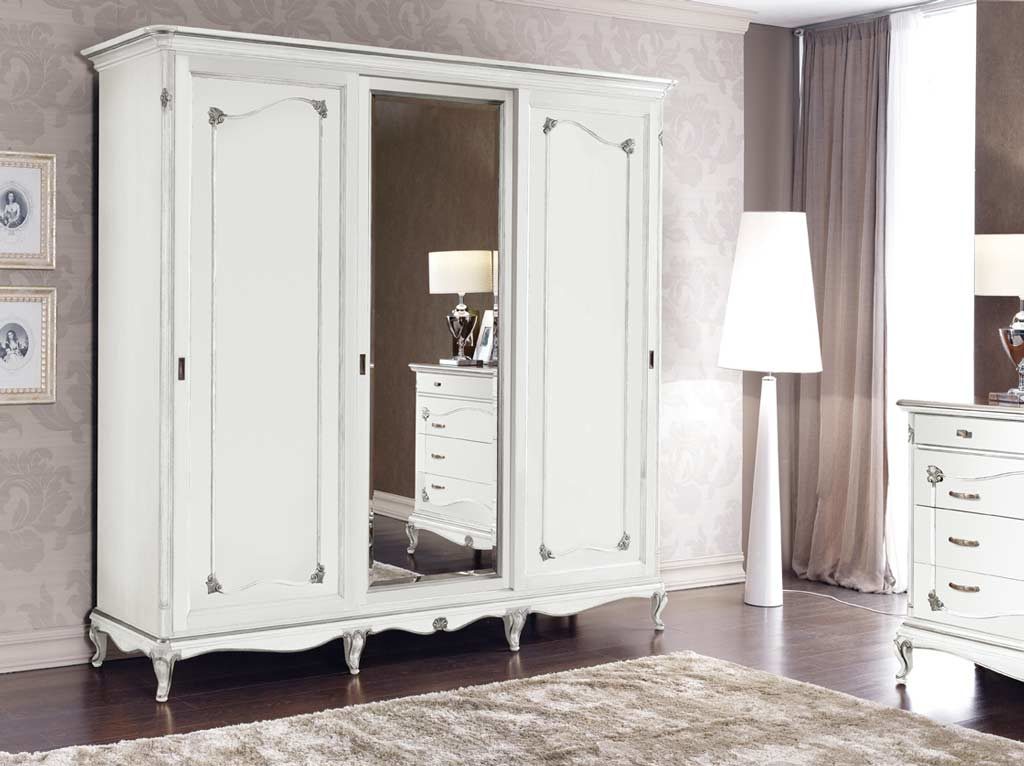 Kleiderschrank Deco, 3-türig von Fatto Italia