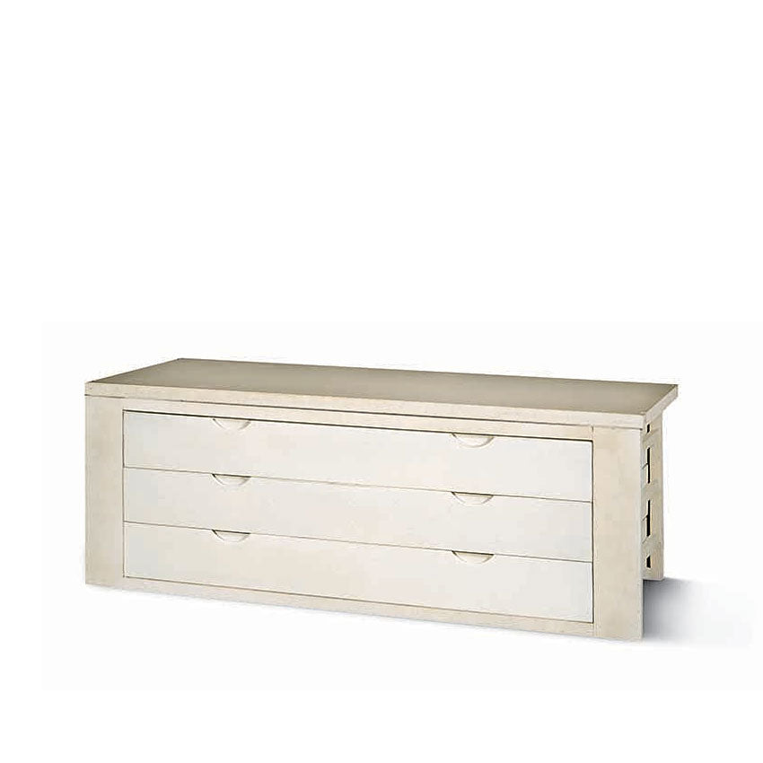 Kommode mit Schubladen Montalcino, mit Schubladen, 127,5 × 52,5 × 47,5 cm von Fatto Italia
