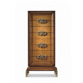 Kommode mit Schubladen Elissar, mit Intarsien, mit Schubladen, 70 × 45 × 145 cm von Fatto Italia