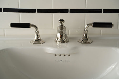5-Loch Wannenrandbatterie Dark Black von Fatto Italia