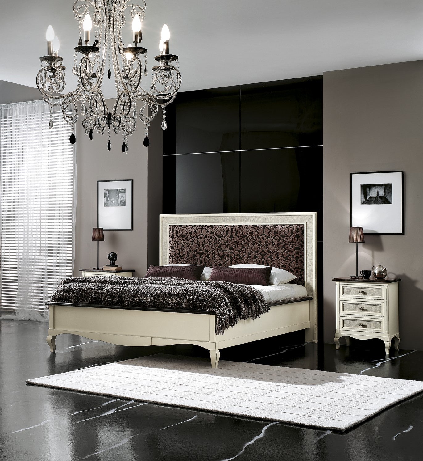 Bett Vienna Imbottito von Fatto Italia
