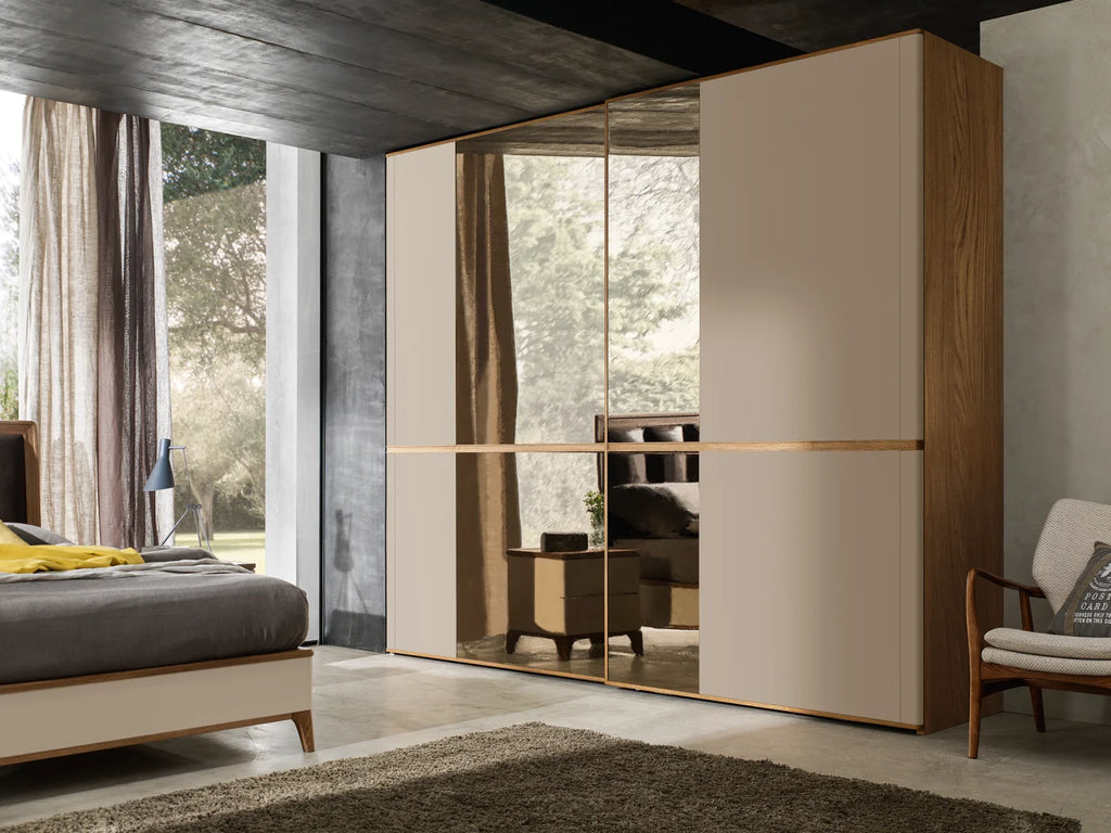Kleiderschrank Brahman, 2-türig von Fatto Italia