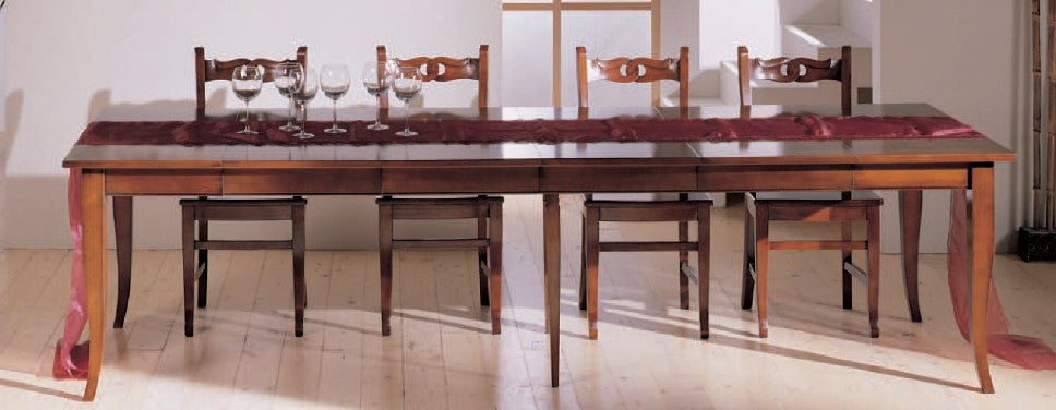 Quadratischer Tisch, ausziehbar von Fatto Italia