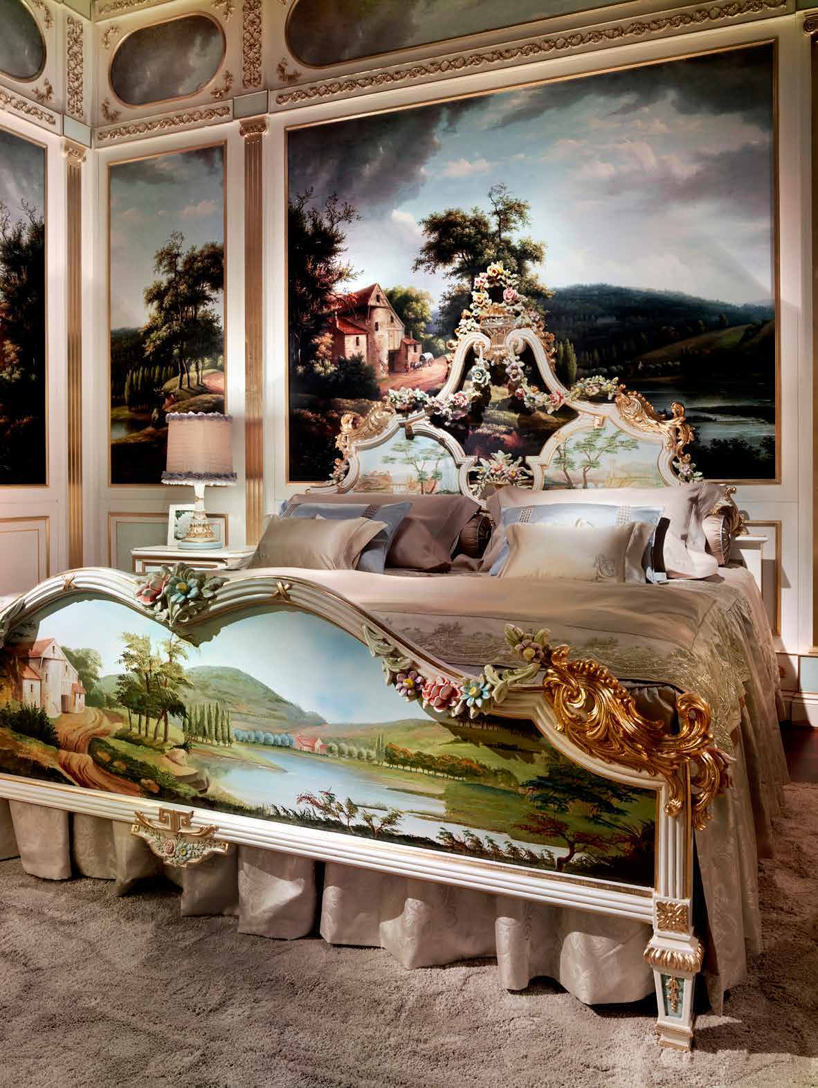 Bett Ninfea von Fatto Italia