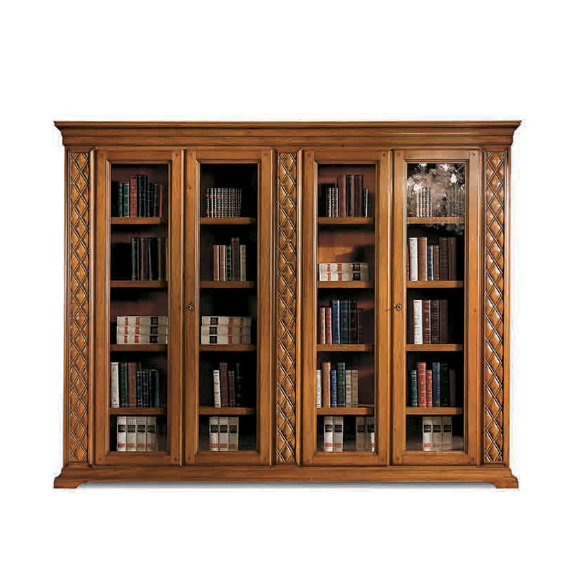 Bücherregal Phedra, 280 × 47 × 219 cm von Fatto Italia