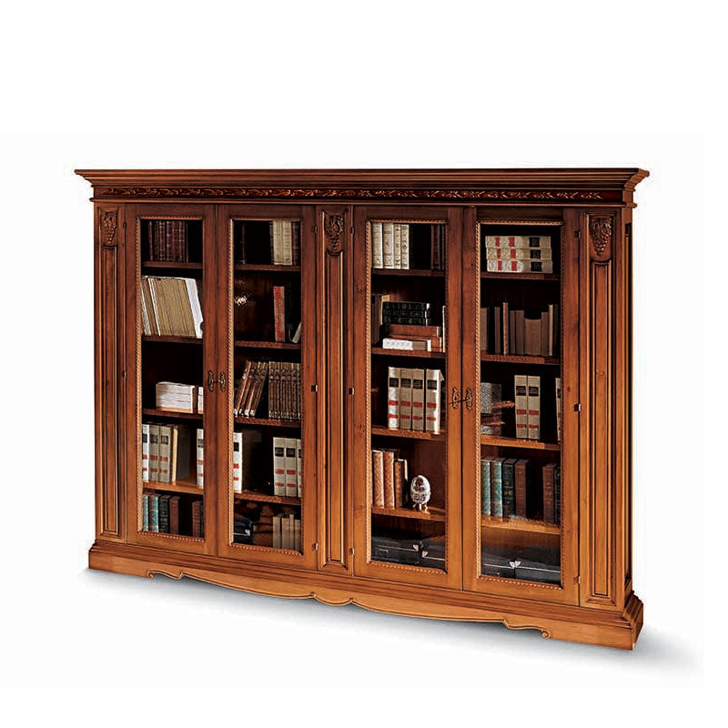 Bücherregal Montalcino, 286 × 50 × 218 cm (1481LQ) von Fatto Italia