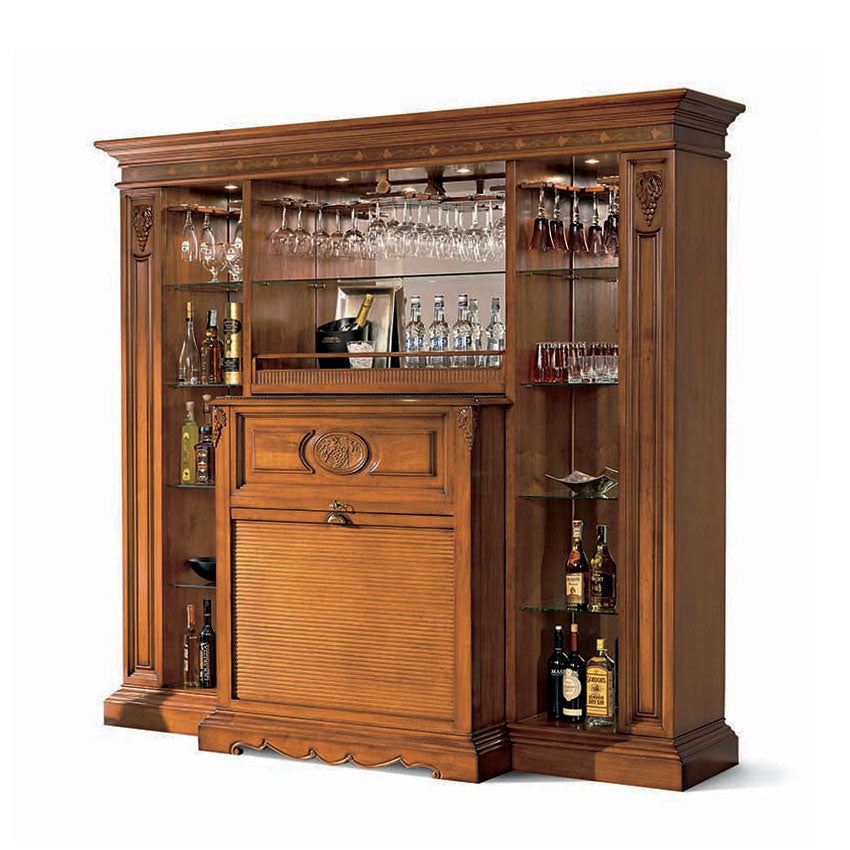 Barschrank Montalcino, 234 × 221 cm (1489V2) von Fatto Italia