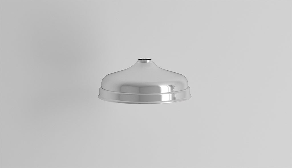 Duschkopf Ø 200 mm Dark White von Fatto Italia