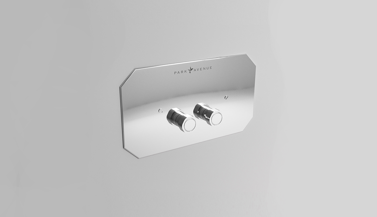 Flush plate for Geberit toilet cistern Bryant von Fatto Italia