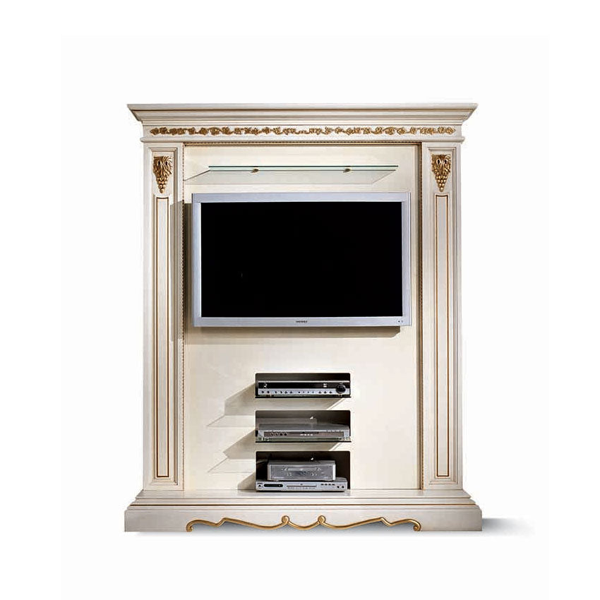 TV-Möbel Montalcino, 157 × 57 × 200,5 cm (1482LQ) von Fatto Italia
