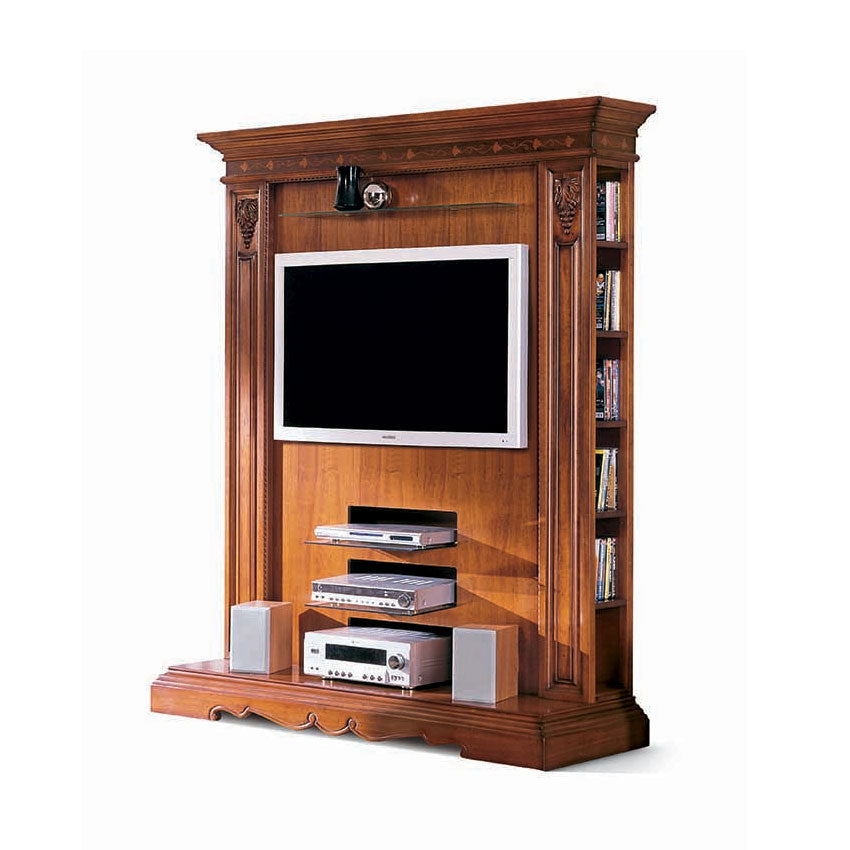TV-Möbel Montalcino, 157 × 57 × 200,5 cm (1482V2) von Fatto Italia