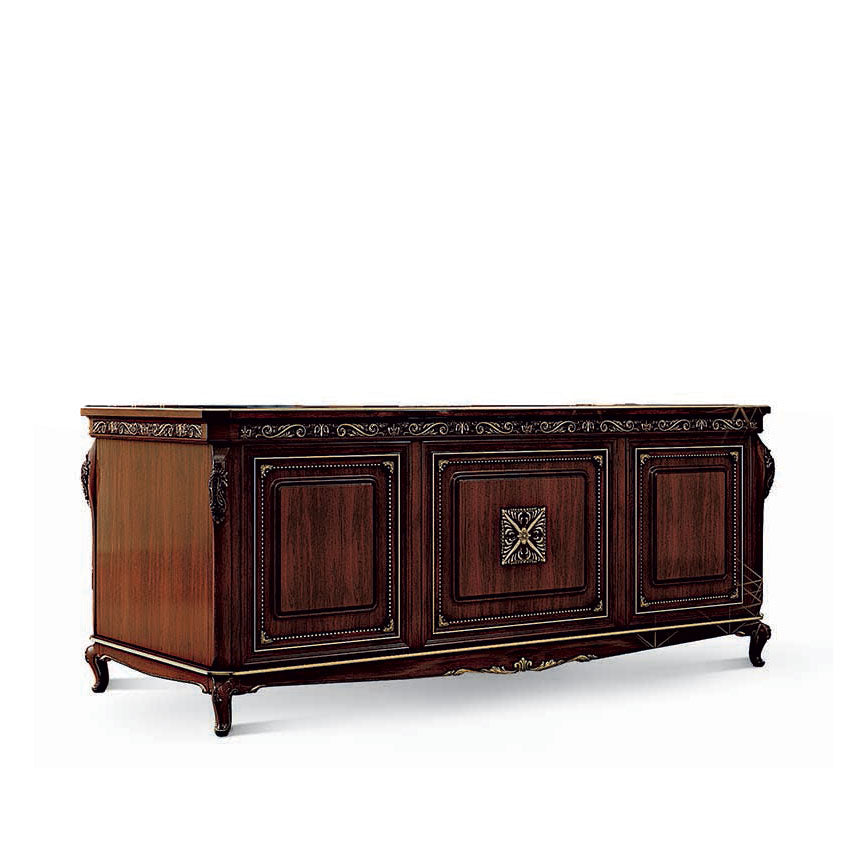 Schreibtisch Palazzo Ducale, 198,5 × 89 × 83,5 cm von Fatto Italia