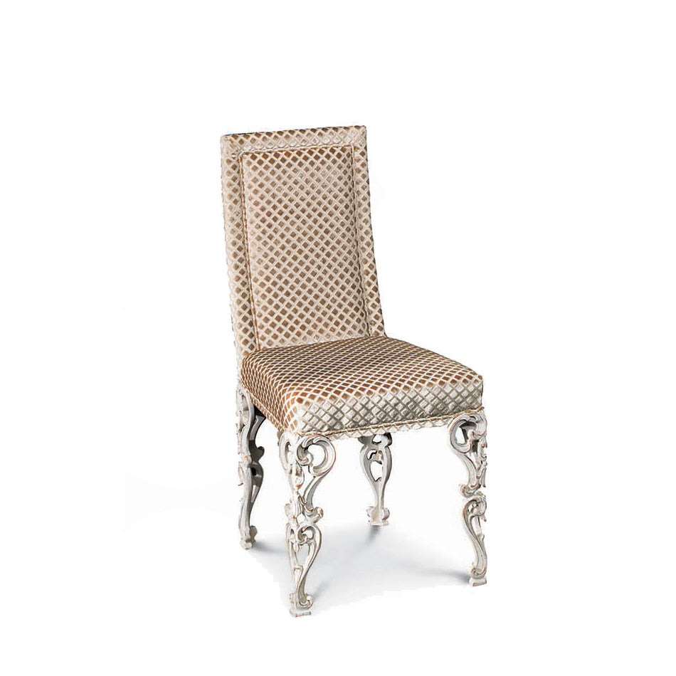 Stuhl Elissar, gepolstert, 47 × 58 cm (1873/S) von Fatto Italia