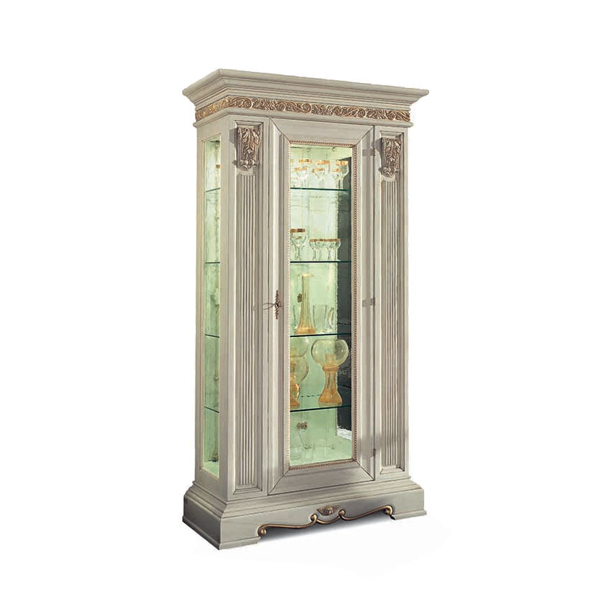 Vitrine San Marco, 1-türig, 106 × 50 × 203 cm von Fatto Italia