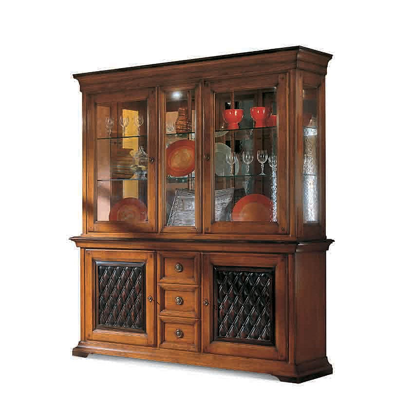 Vitrine Phedra, 3-türig, 197 × 52 × 222 cm von Fatto Italia