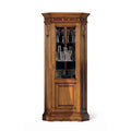 Vitrine Montalcino, mit Intarsien, 90 × 60 × 200,5 cm von Fatto Italia