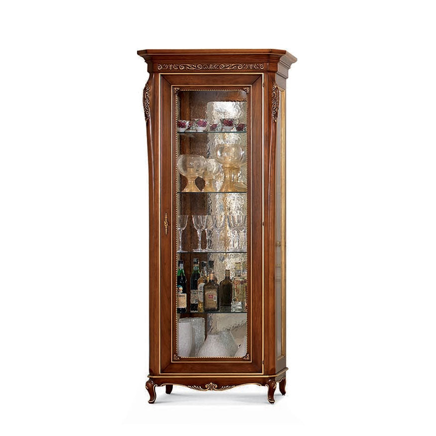 Vitrine Palazzo Ducale, 88 × 50,5 × 209 cm (5000MDX) von Fatto Italia