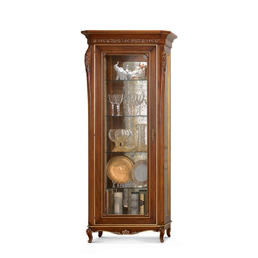 Vitrine Palazzo Ducale, 88 × 50,5 × 209 cm (5000MSX) von Fatto Italia