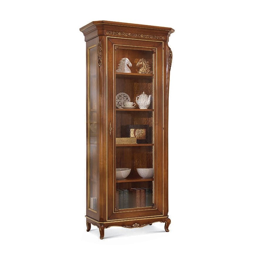 Vitrine Palazzo Ducale, 88 × 50,5 × 209 cm (5000WDX) von Fatto Italia