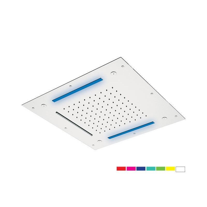 Kopfbrause Colourtherapy Wandmontage 50 cm Modell A579JCM50NC von Fatto Italia