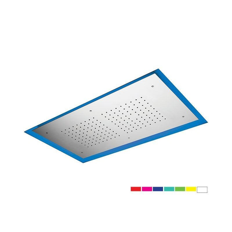 Unterputz-Kopfbrause Colourtherapy Wandmontage 47 cm Modell A579RAI7747 von Fatto Italia