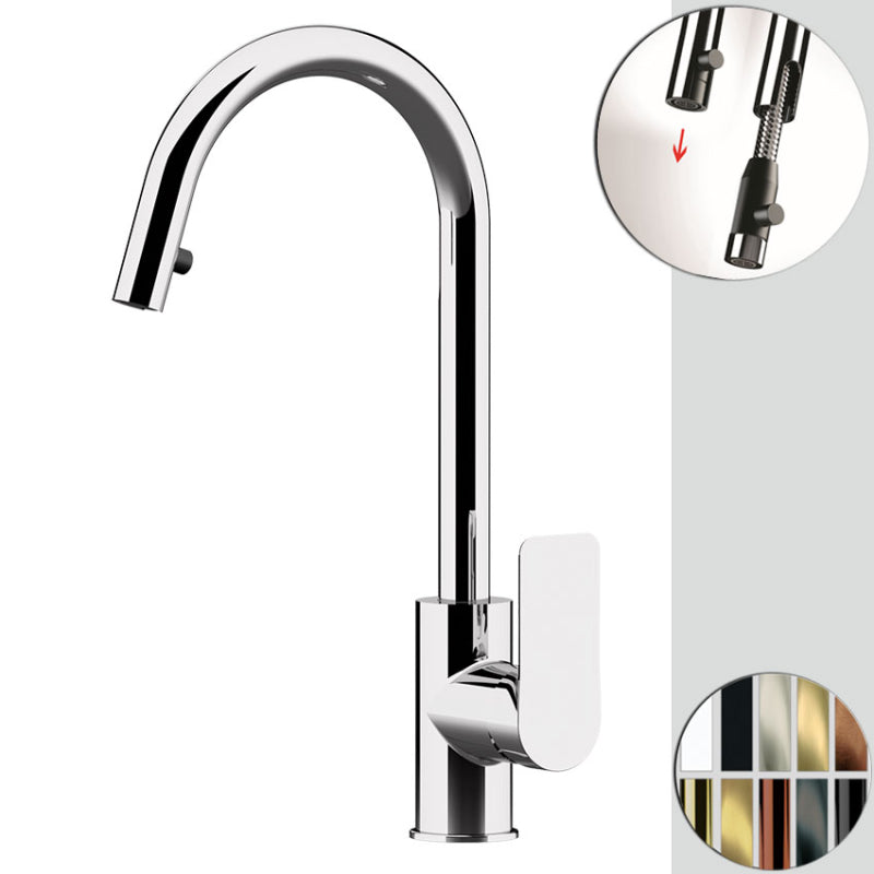 Handbrause Ambition mit Auszugsbrause Modell AI684 von Fatto Italia