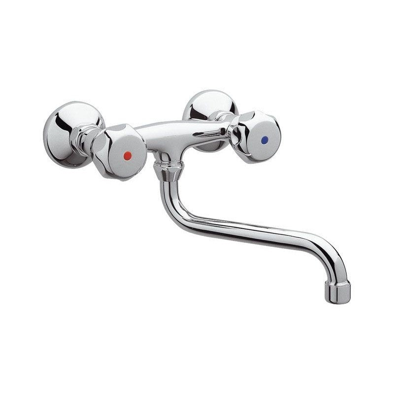 Küchenarmatur Living Wandmontage 18 cm von Fatto Italia
