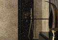 Unterputz-Thermostat-Duscharmatur mit Umstellventil Cross von Fatto Italia