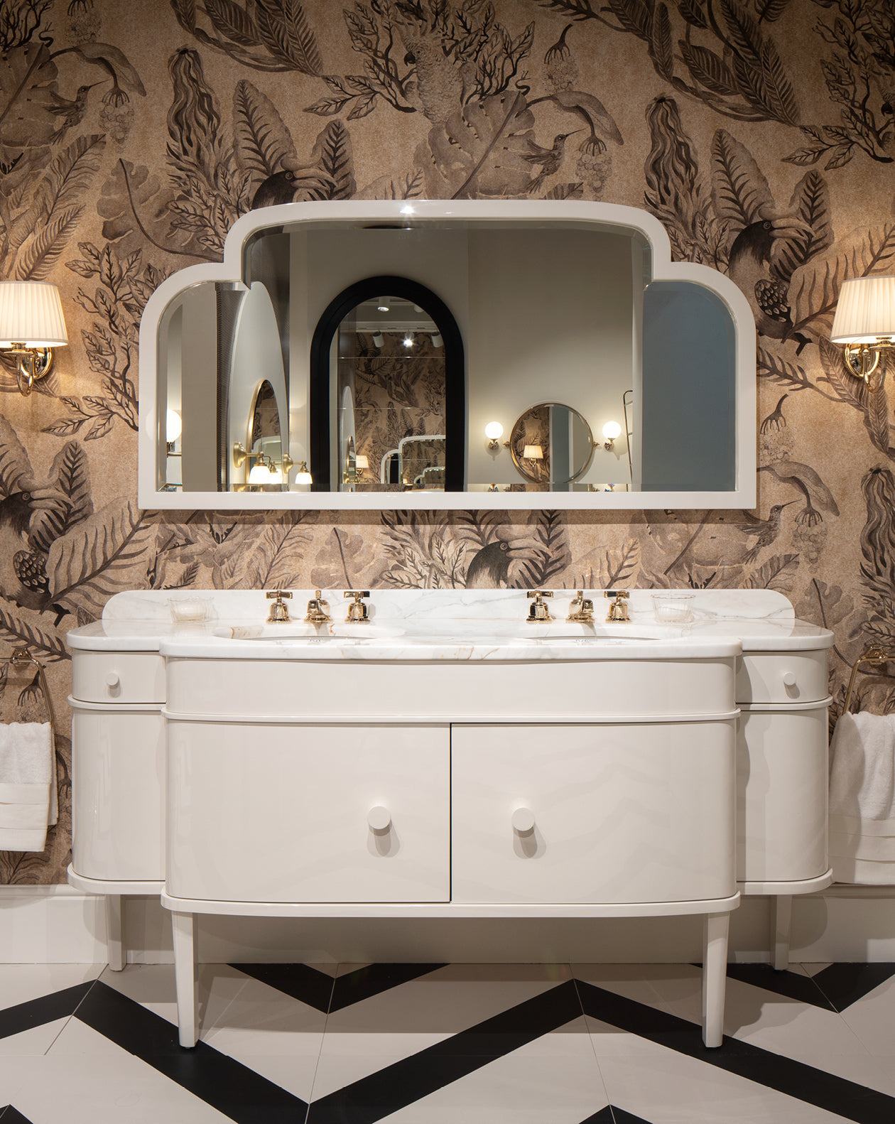Double Music vanity unit | Fatto Italia