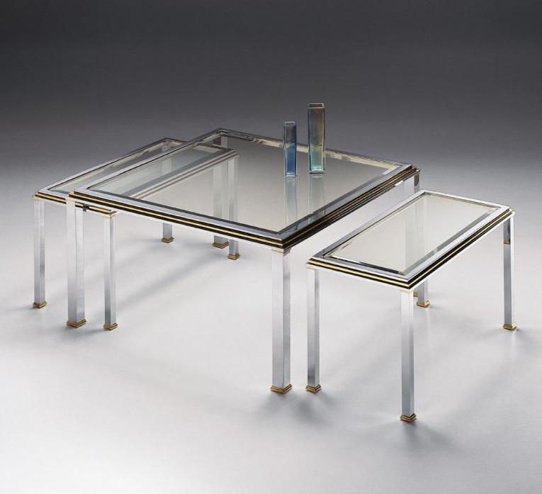 Tischgruppe Domus 2165, 100 x 100 cm, H 49 cm