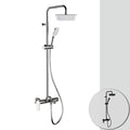 Aufputz-Wannen-Duschsäule Reflex mit Umsteller 3-Wege Modell RX636DA3CP7920 von Fatto Italia